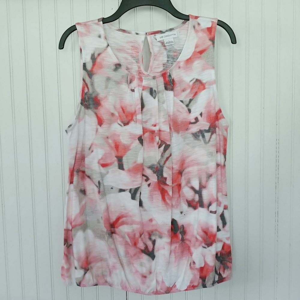 Liz Claiborne flounce tank